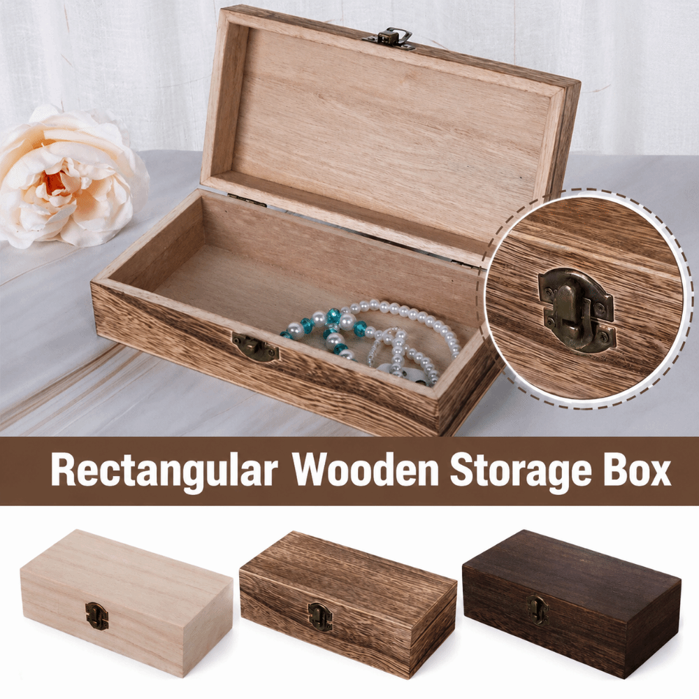 Vintage Collectible Show - Multi Purpose Wooden Gift Packaging Boxes