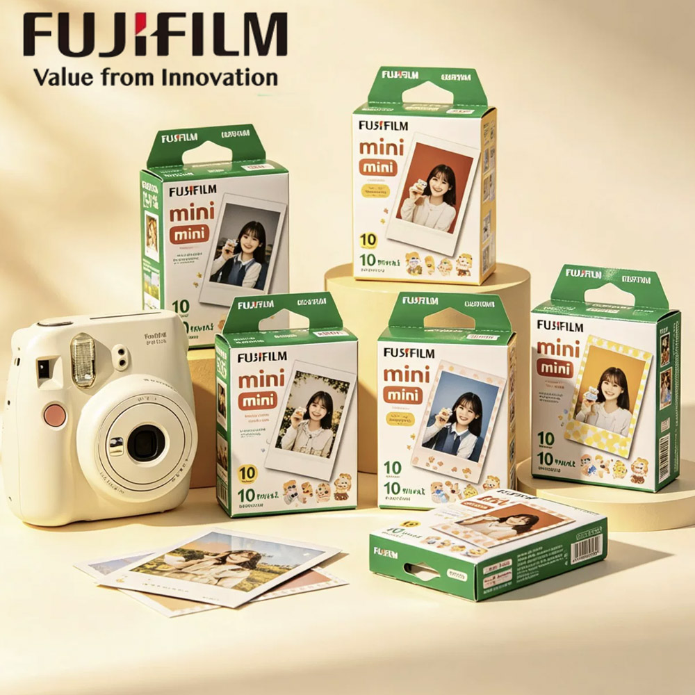 Instant Film Pack - 10/20/40/60/80/100 Sheets Fujifilm Instax Mini Film