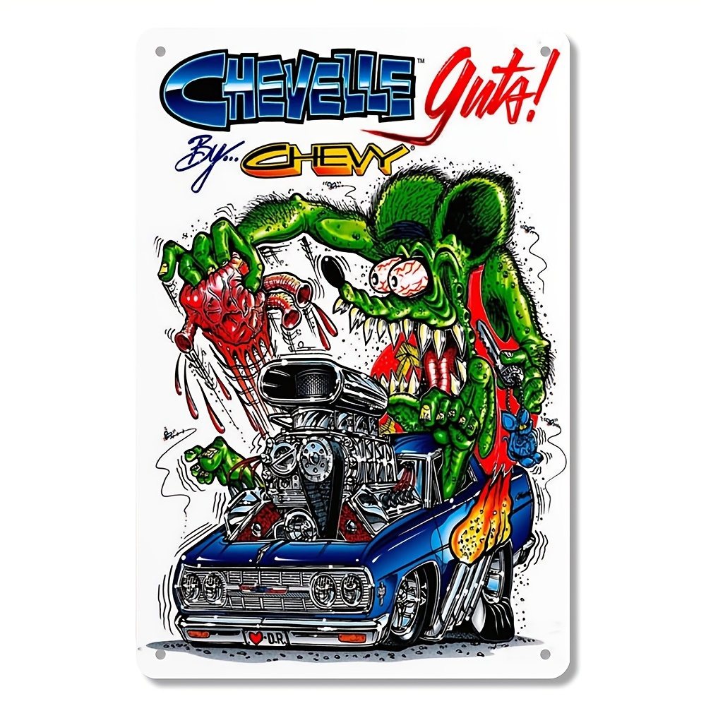 Hot Rod Rat Fink Racing Metal  - Vintage Collectible Show 评论和价格