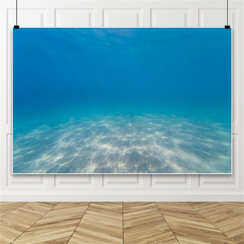 Blue Underwater World Backdrop - Photo Develop Tank 评论和价格