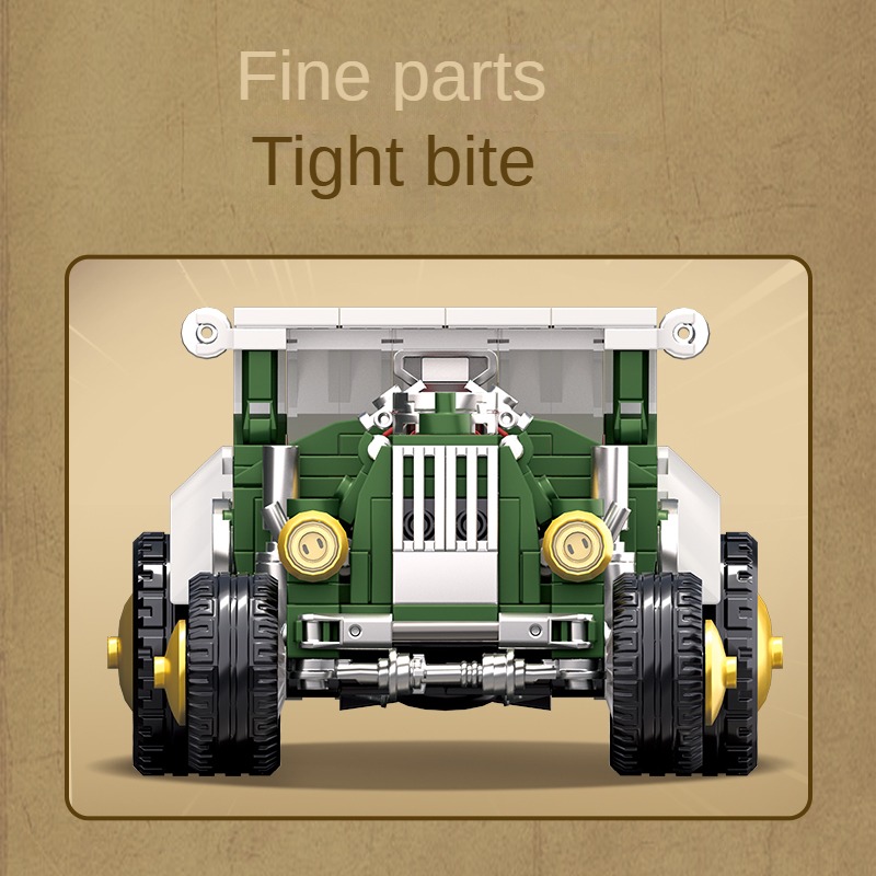 Retro vintage car building blo - Vintage Collectible Toy Cars 评论和价格