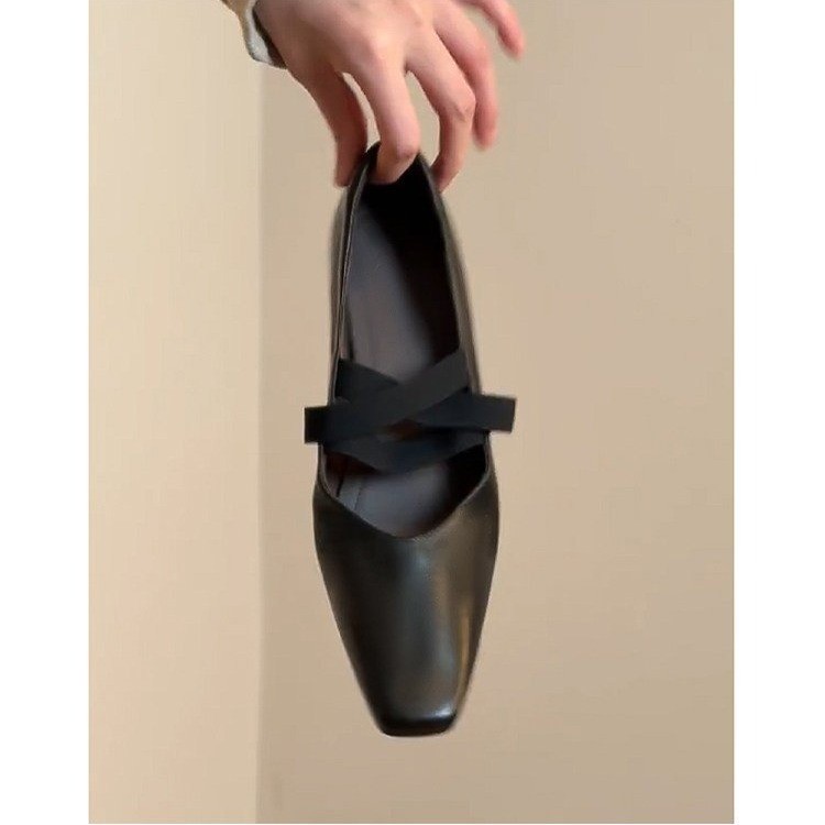French-style Vintage Low-heel  - Vintage Collectible Shoes 评论和价格