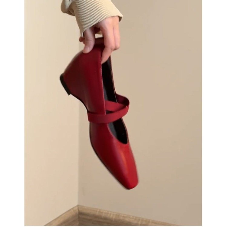 French-style Vintage Low-heel  - Vintage Collectible Shoes 评论和价格