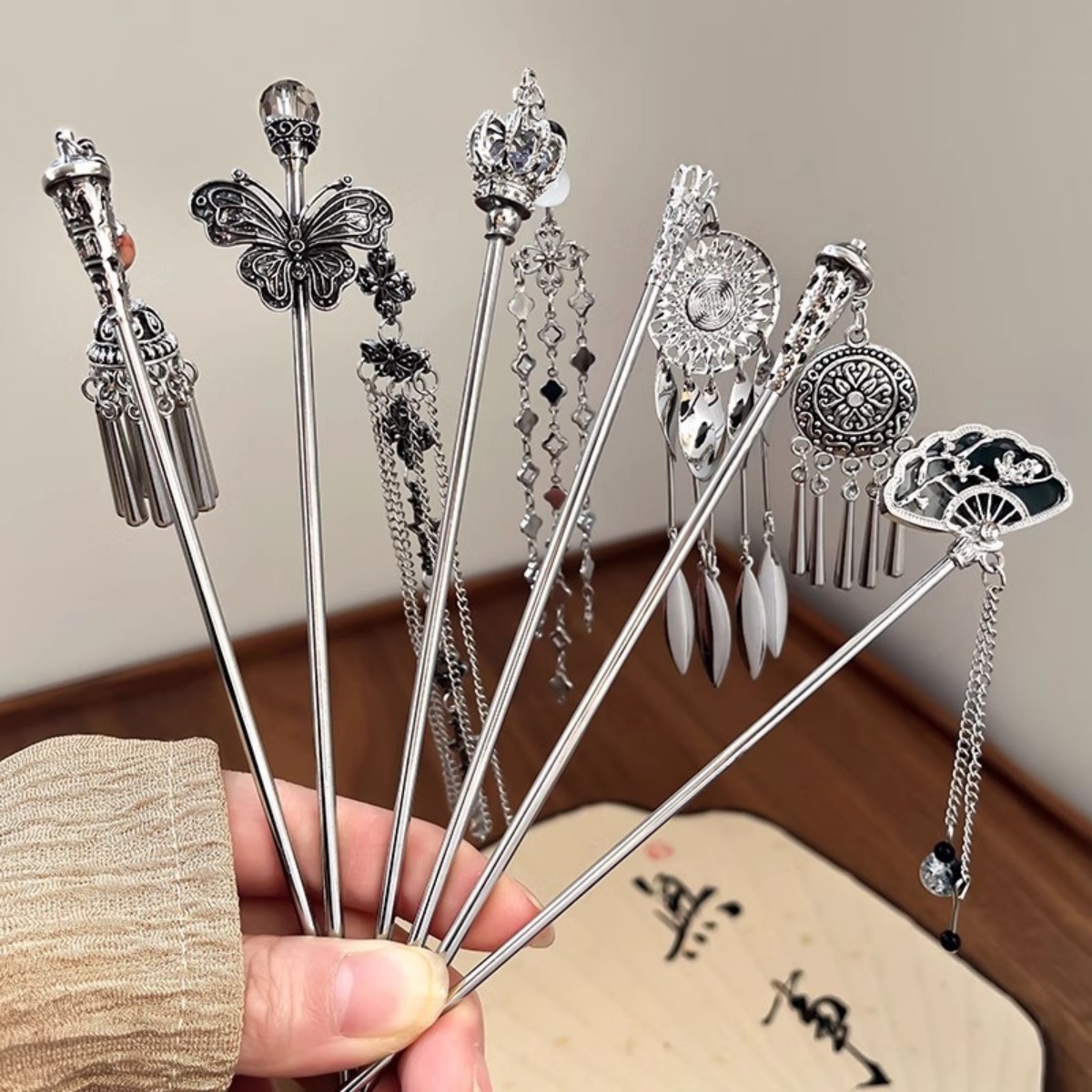 Elegant Women's Hairpin Antiqu - Vintage Jewelry Collection 评论和价格