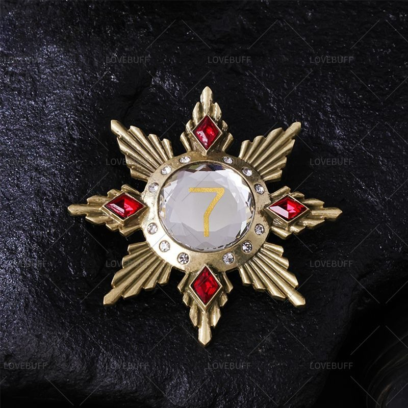 Golden Star Shaped Number 7 Br - Vintage Collectible Clothing 评论和价格