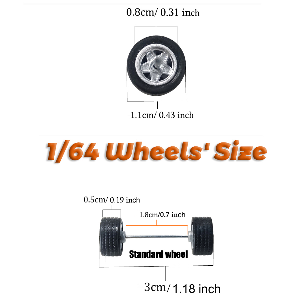 1/64 Wheels with Rubber Tires  - Vintage Collectible Toy Cars 评论和价格