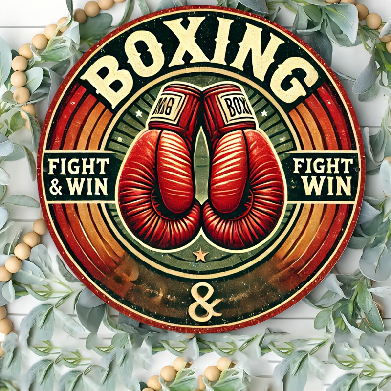 Room Decor 1pc Retro Boxing Gy - Vintage Collectible Plates 评论和价格