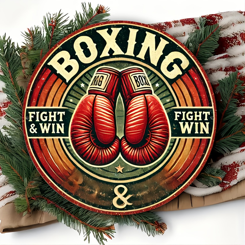 Room Decor 1pc Retro Boxing Gy - Vintage Collectible Plates 评论和价格