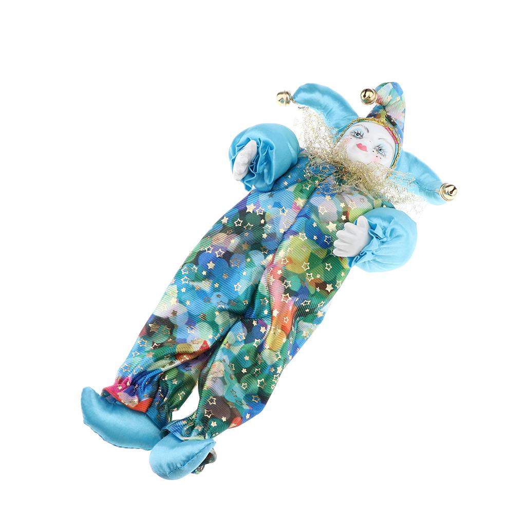 Vintage Cloth Clown Doll Porce - Vintage Collectible Clowns 评论和价格