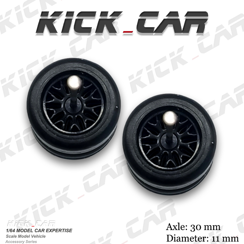 1/64 Model Car Wheels with Rub - Vintage Collectible Toy Cars 评论和价格