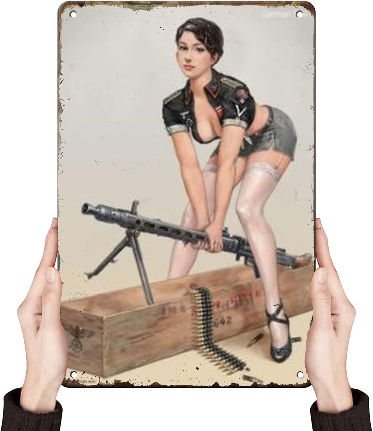 Vintage Retro Aluminum Wall Ar - Vintage Collectible Plates 评论和价格