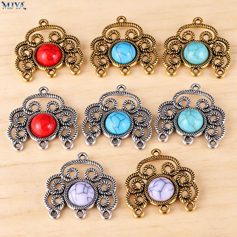 MJYA 5pcs/lot Vintage Alloy Tu - Vintage Jewelry Collection 评论和价格