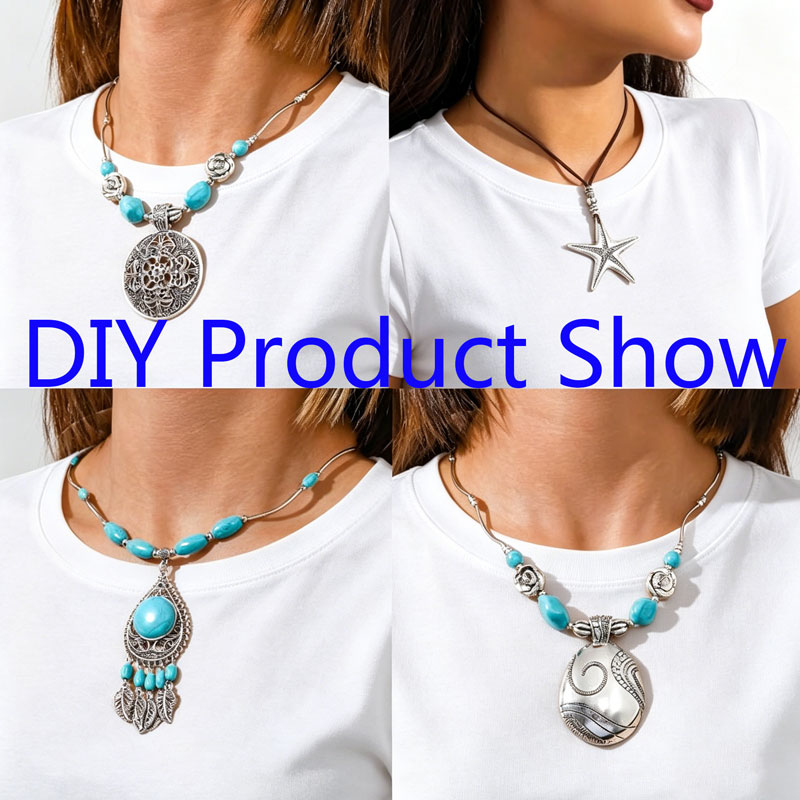 MJYA 5pcs/lot Vintage Alloy Tu - Vintage Jewelry Collection 评论和价格