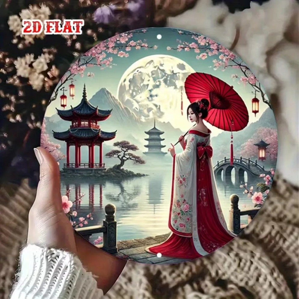 Vintage Japanese Sakura & Full - Vintage Collectible Plates 评论和价格