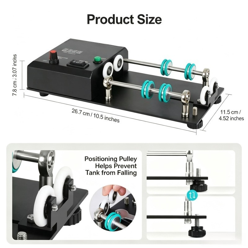 Electric Rolling Washing Brack - Photo Develop Tank 评论和价格