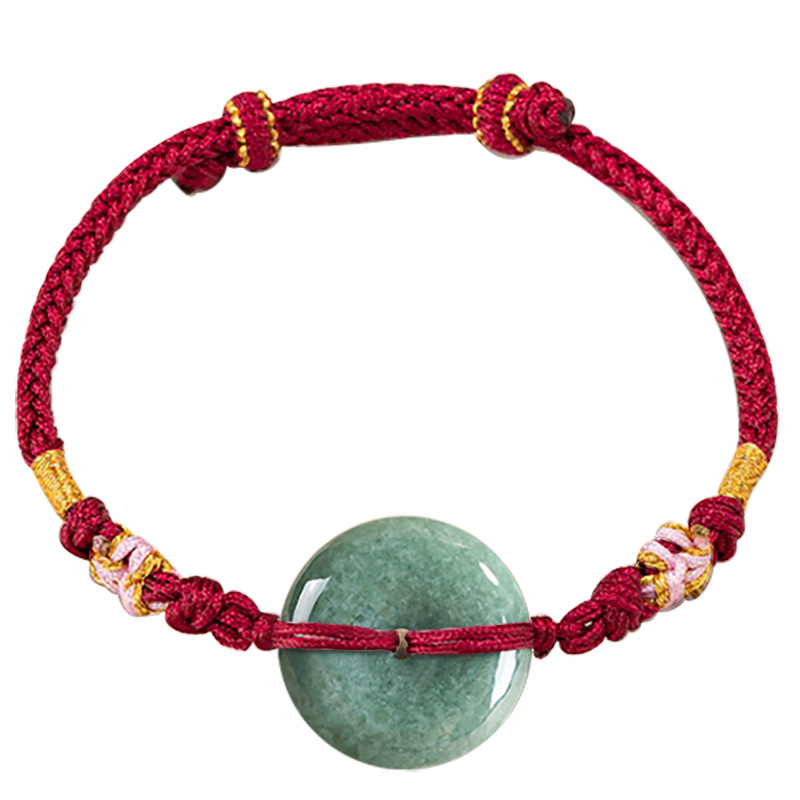 Green Myanmar Jadeite Donut Br - Vintage Jewelry Collection 评论和价格