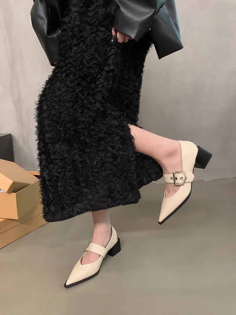 Vintage Women Mary Jane Pointe - Vintage Collectible Shoes 评论和价格