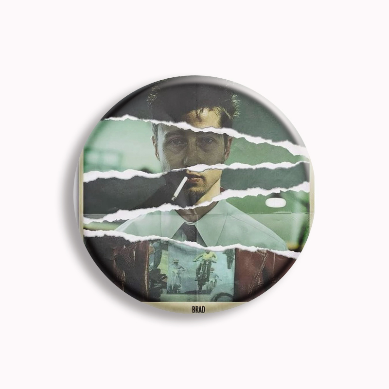 Retro Classic Movie Fight Club - Vintage Collectible Buttons 评论和价格