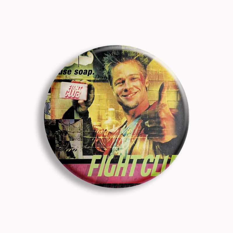 Retro Classic Movie Fight Club - Vintage Collectible Buttons 评论和价格