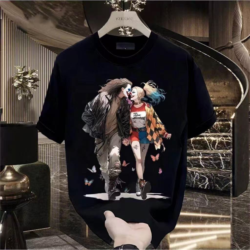 Men's Trendy Clown Print Cotto - Vintage Collectible Clowns 评论和价格